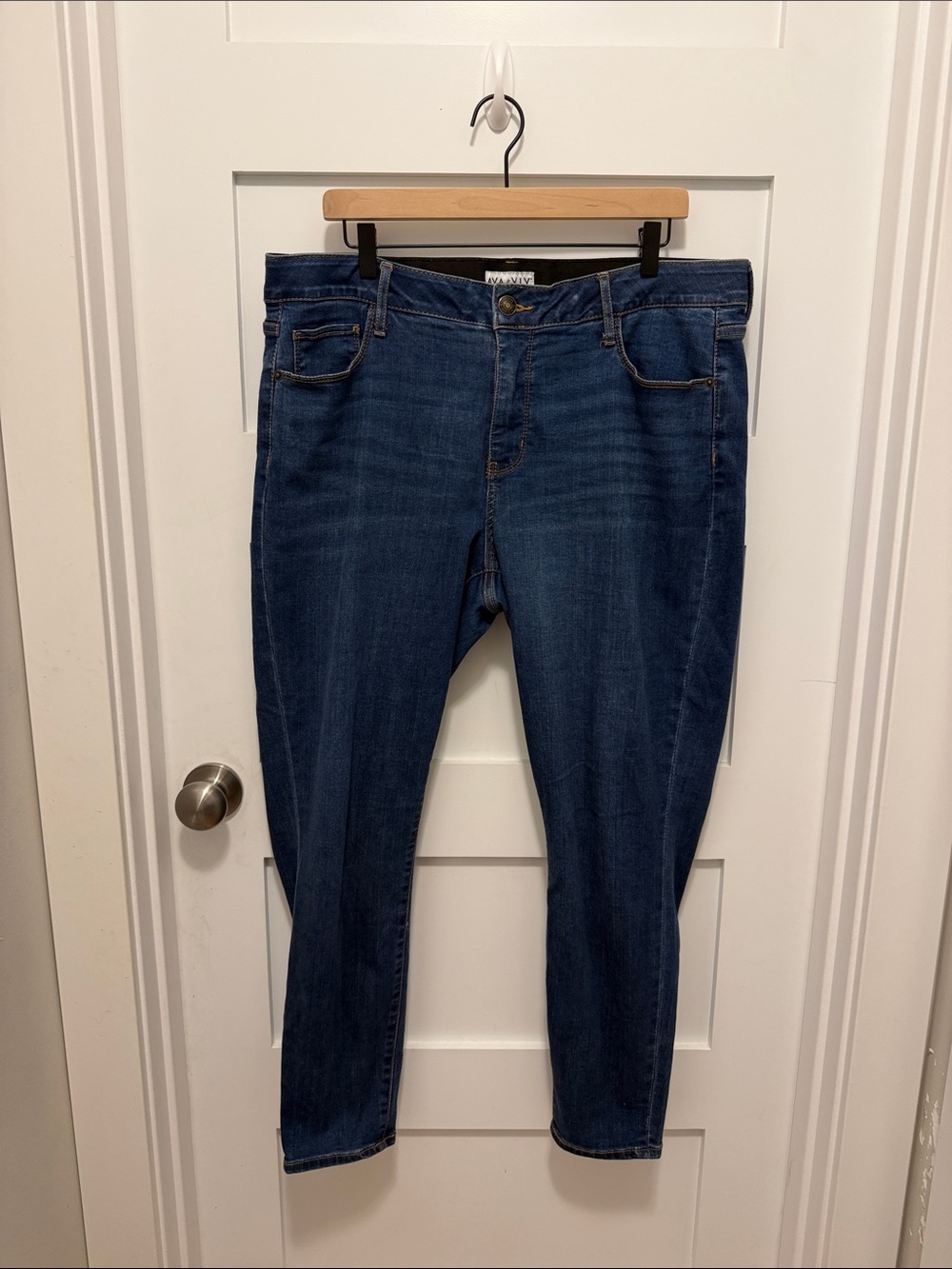 Ava & Viv Dark Blue Skinny Jeans